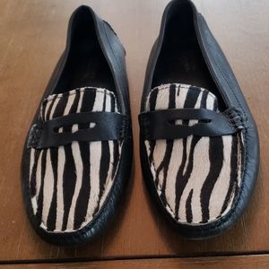 MERCANTI FIORENTINI LEATHER LOAFERS